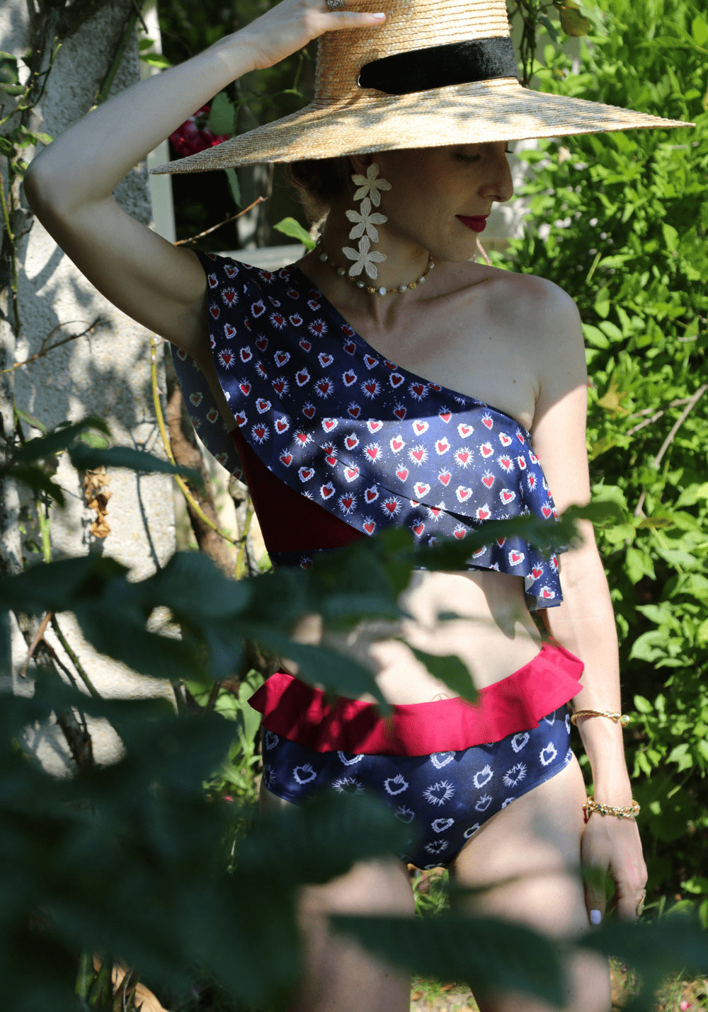 HAUT DEUX PIÈCES JOSEFINA Red heart