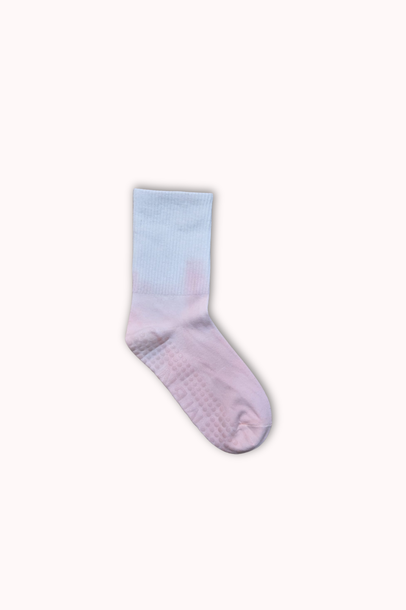 CHAUSSETTES HAUTES ANTI-DÉRAPANTES dégradées roses