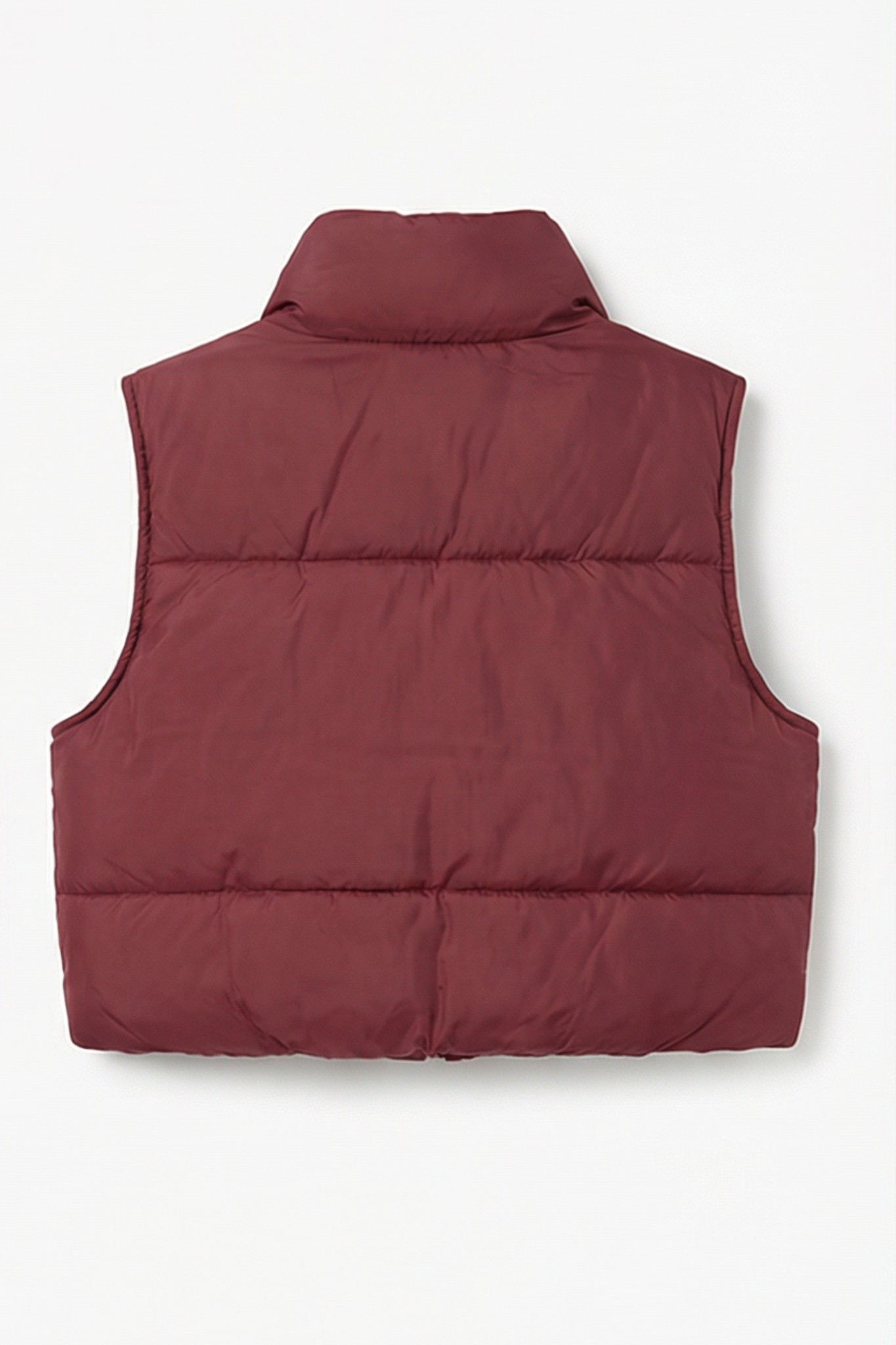 Doudoune sans manche Bordeaux