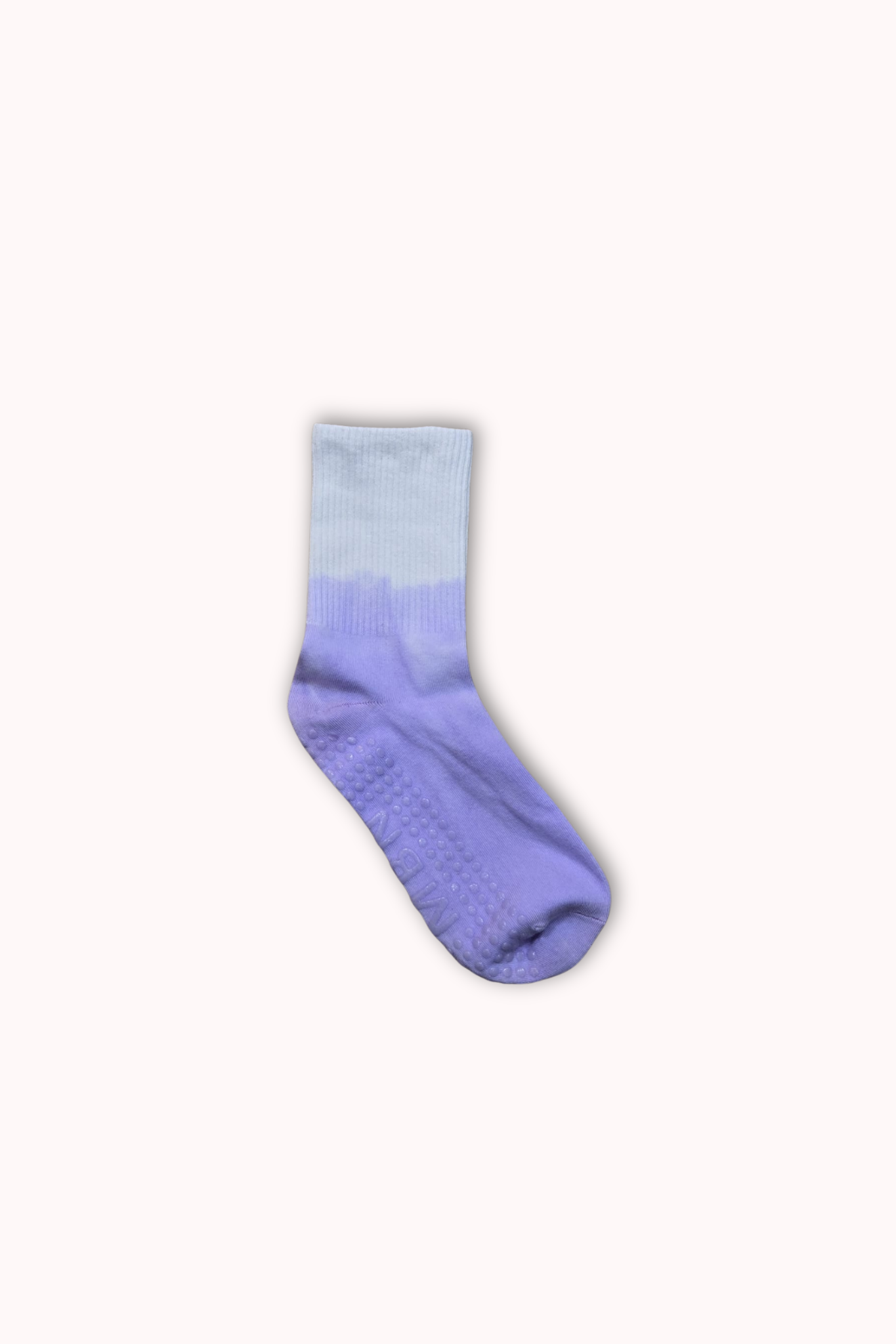 CHAUSSETTES HAUTES ANTI-DÉRAPANTES dégradées violettes