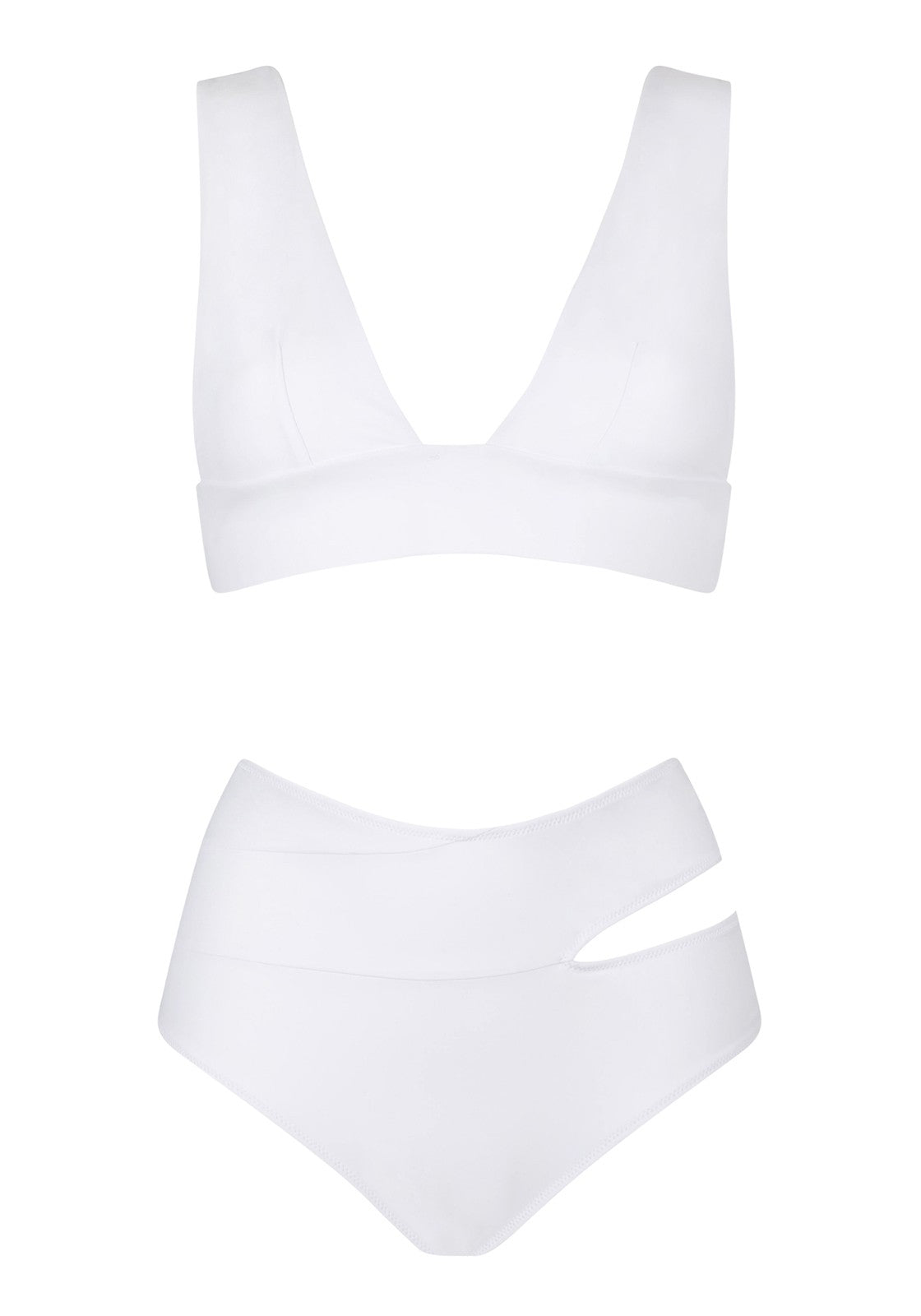 BELLA TWO PIECE TOP White