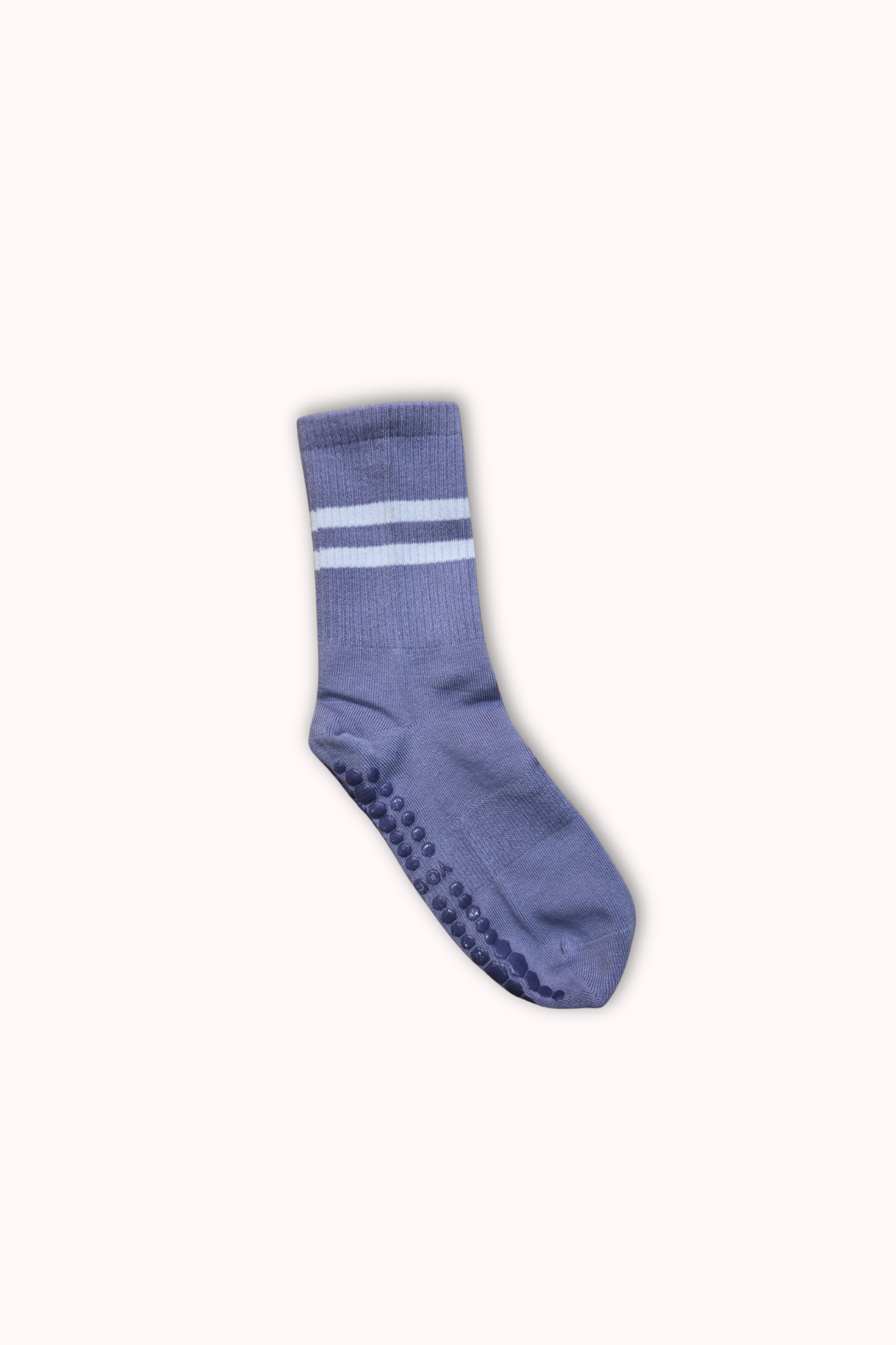 CHAUSSETTES HAUTES ANTI-DÉRAPANTES violettes claires