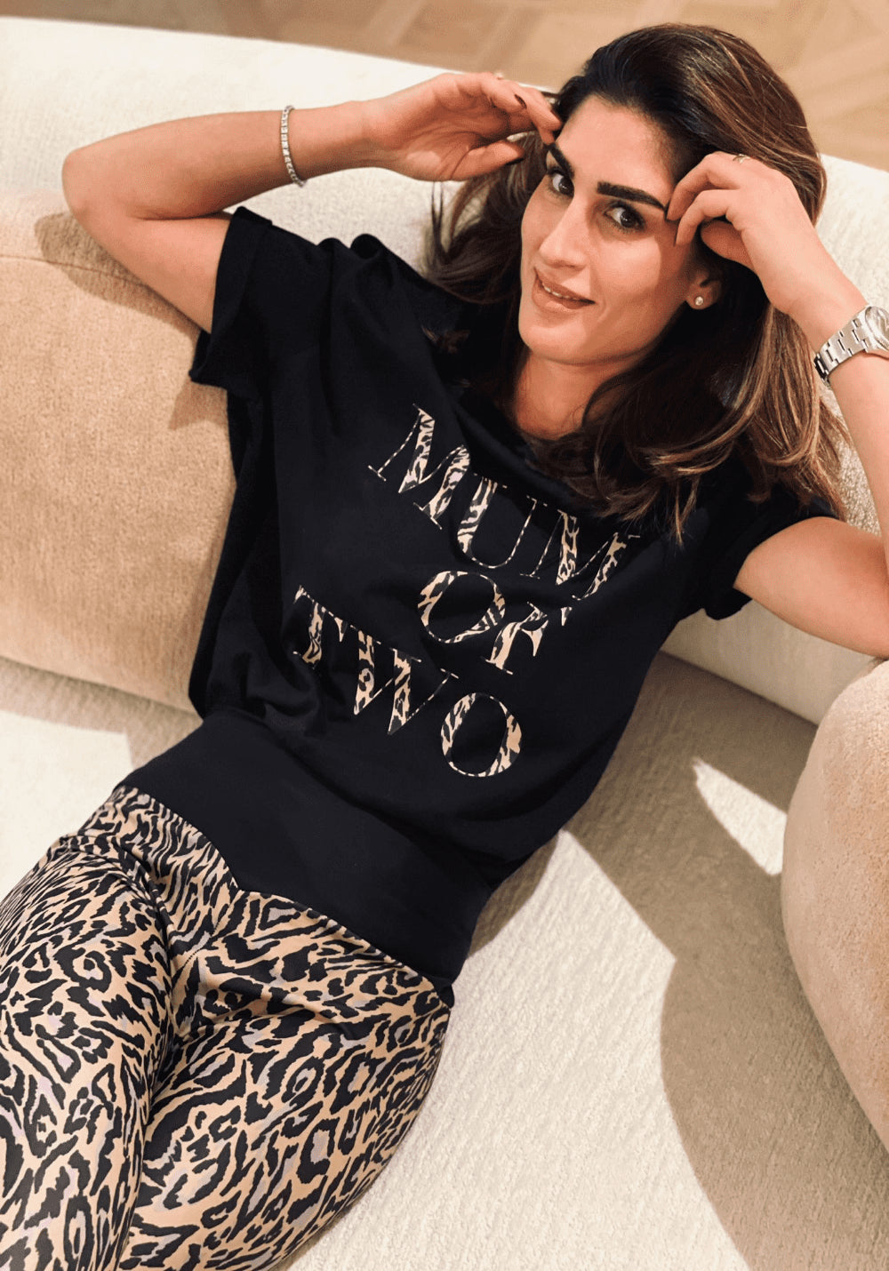 MUM OF BLACK T-SHIRT