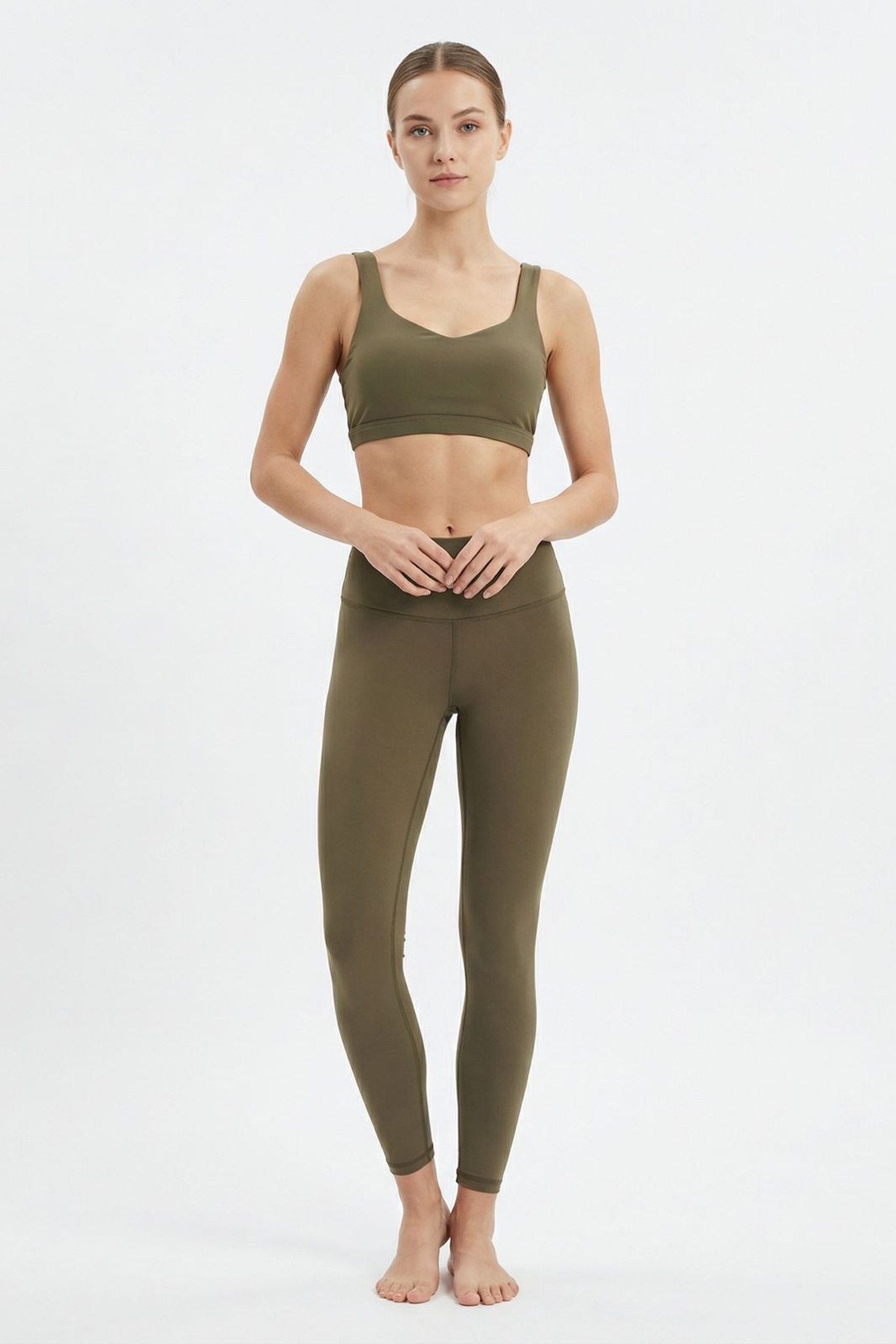 Legging VANILLE kaki (Hardy)