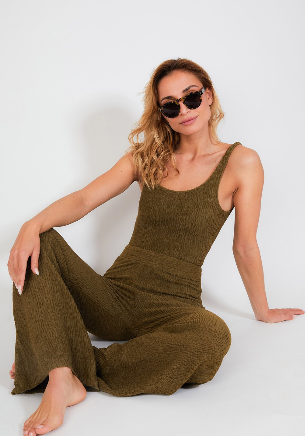 PANTALON ILAM TAILLE UNIQUE Kaki