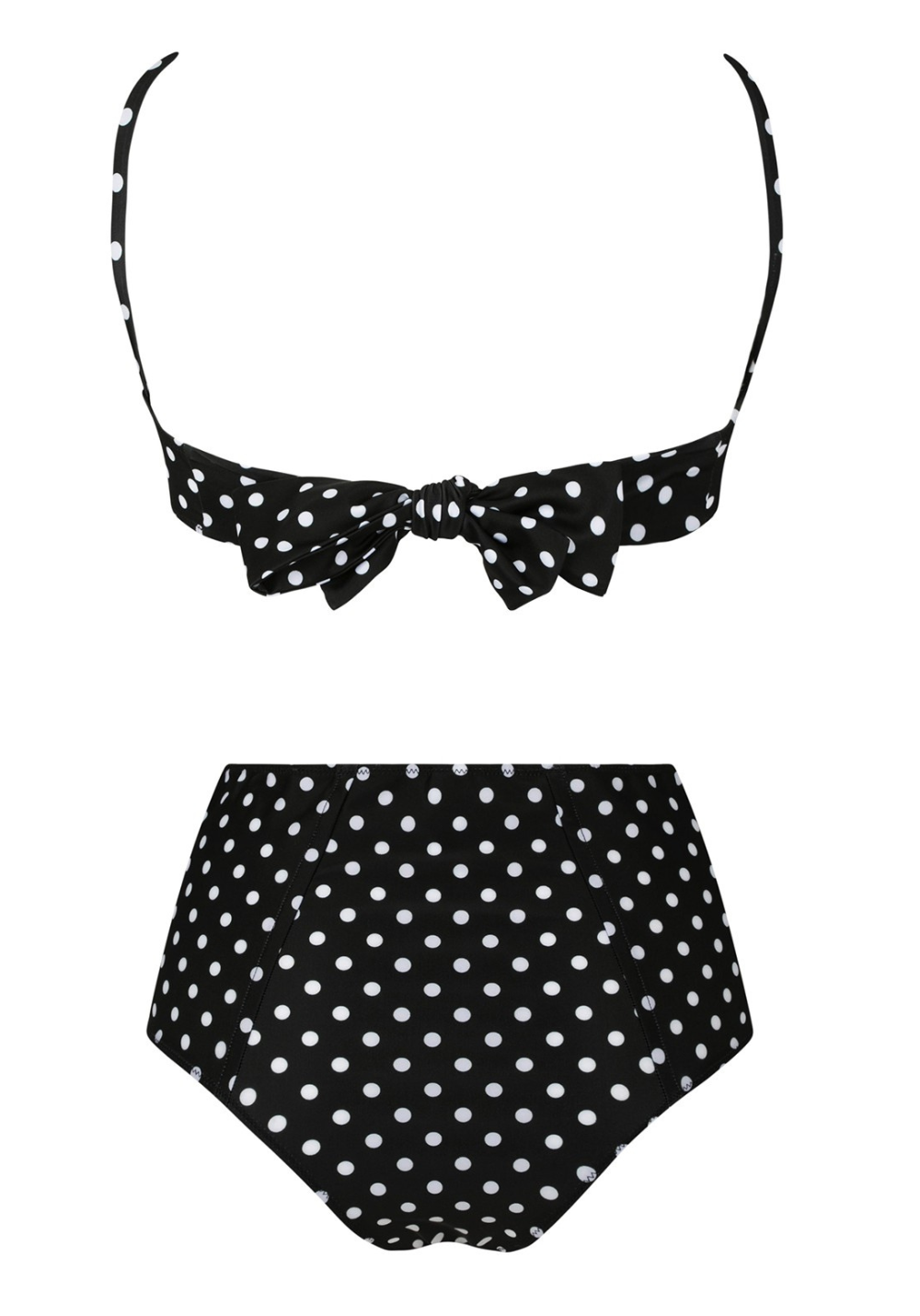 RAVELLO TWO PIECE BOTTOMS Black/white polka dots