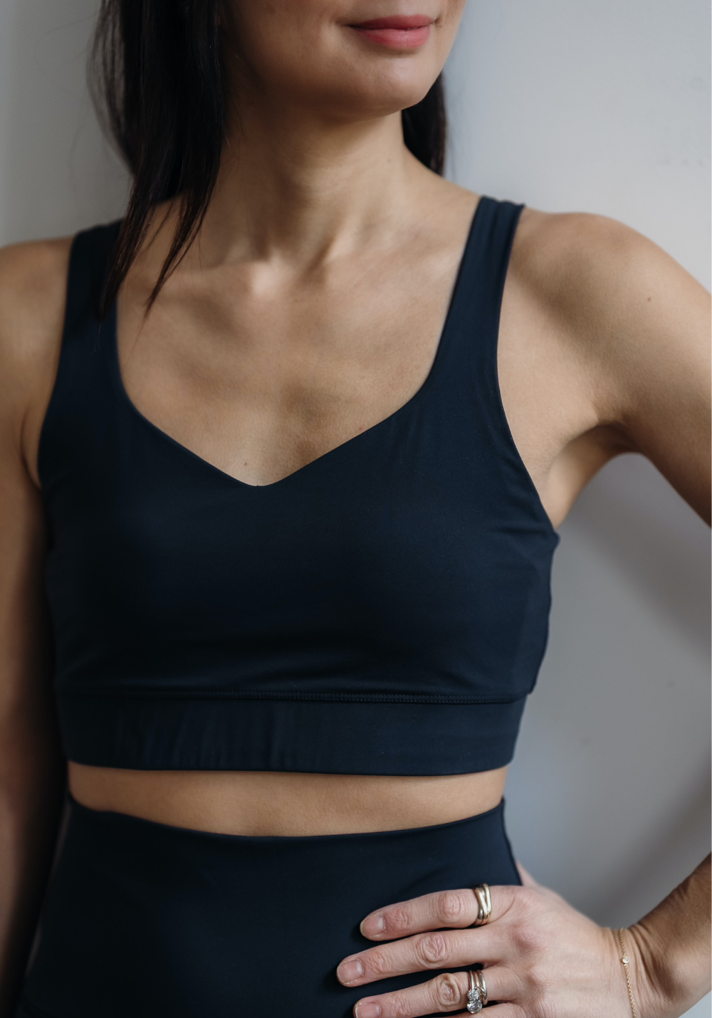 Ewan navy blue bralette