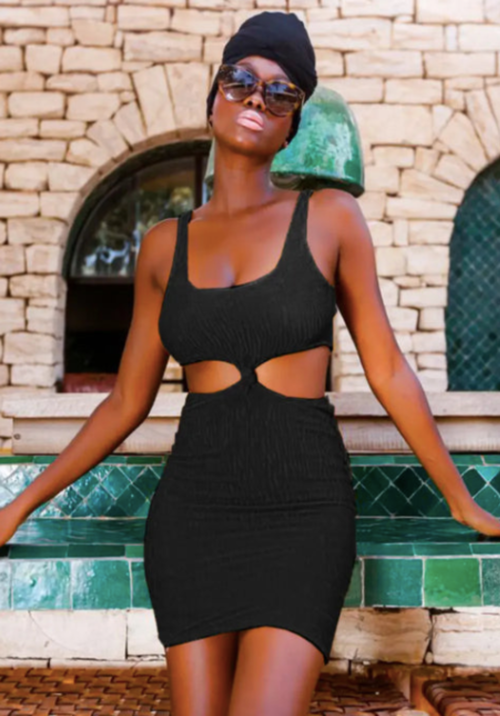FAYE DRESS Black