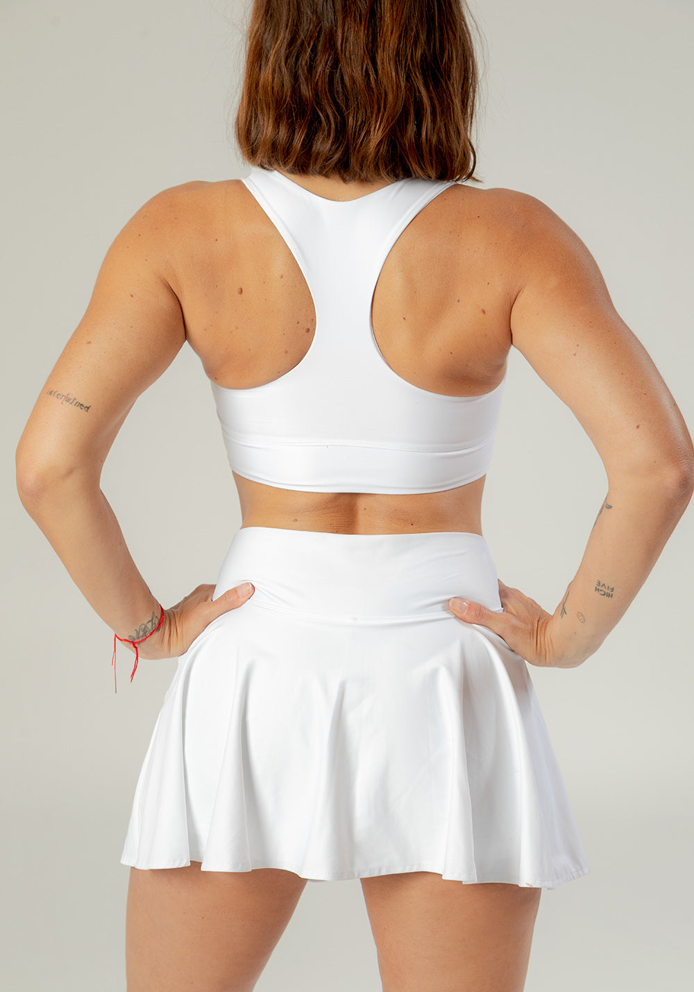 JUPE DE TENNIS LINA Blanche