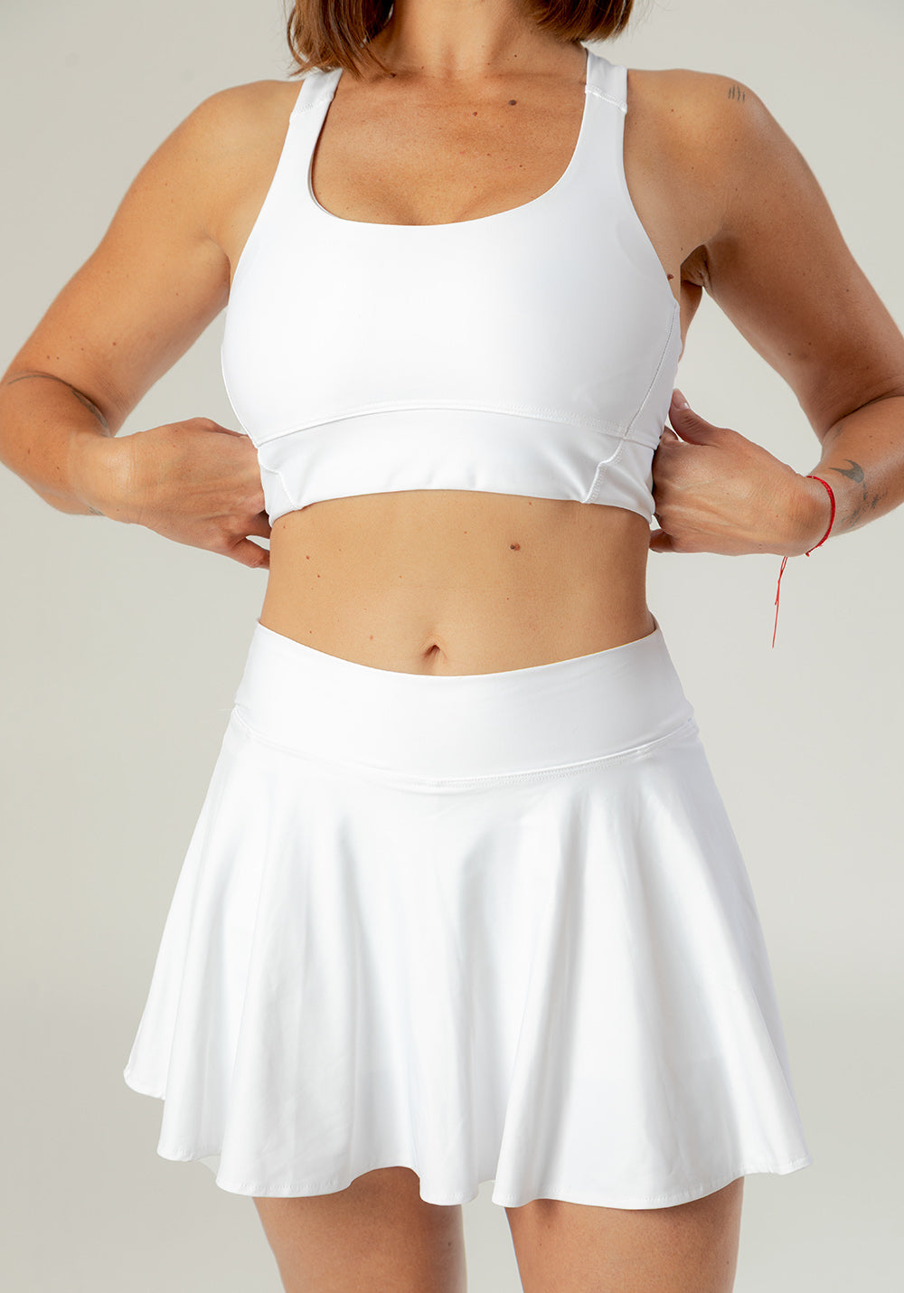 JUPE DE TENNIS LINA Blanche