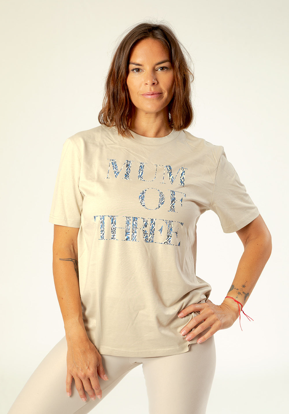MUM OF beige T-SHIRT