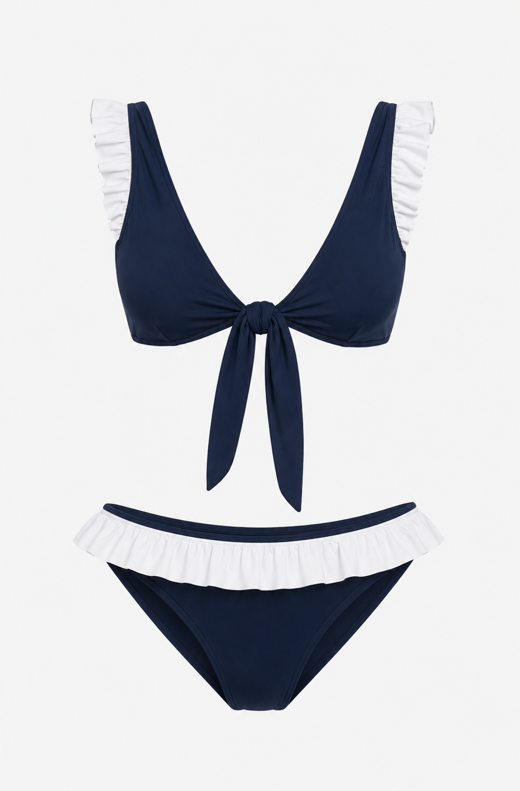 Haut MELISSANDRE - Bleu & Blanc