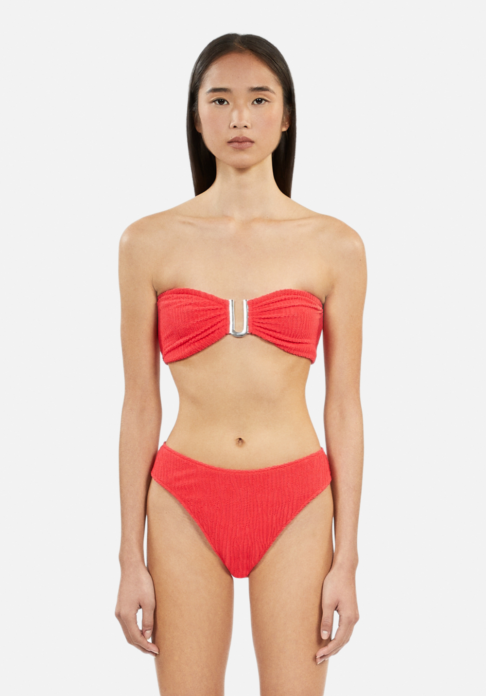 CORALIE Red TWO-PIECE TOP