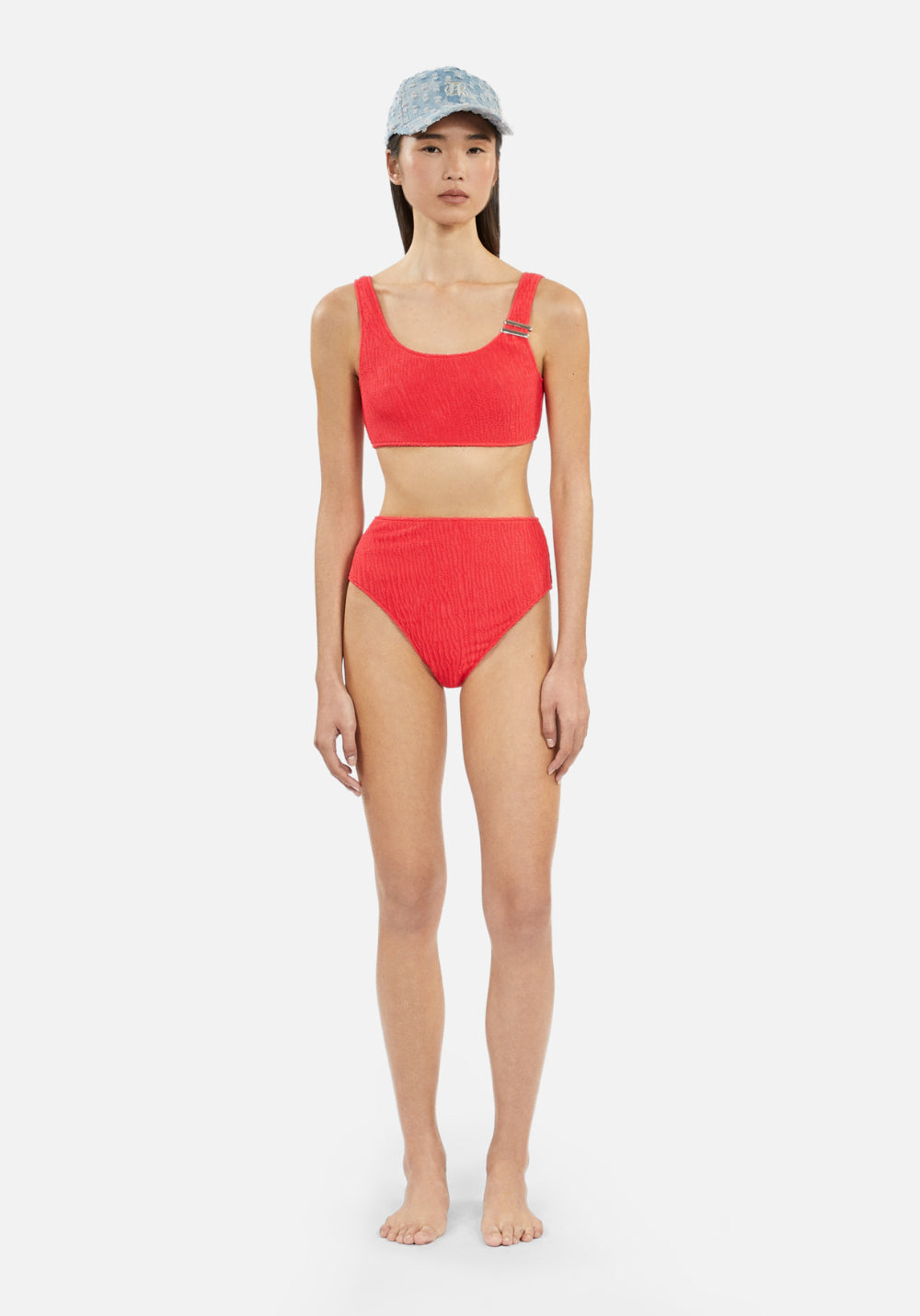 VICTORIA TWO PIECE BOTTOMS Red