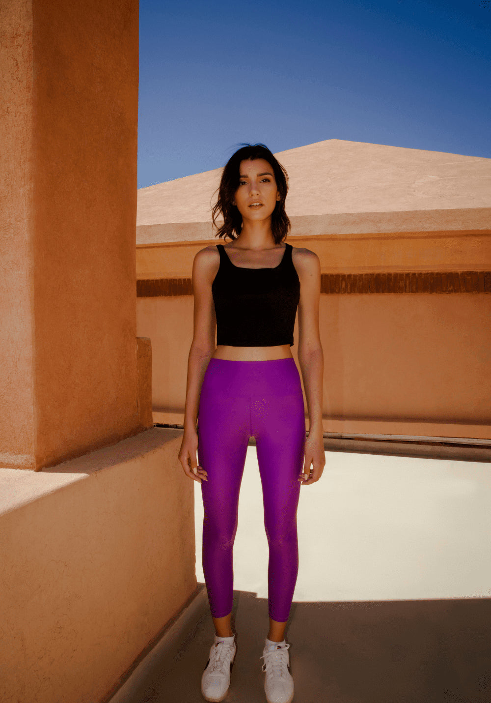 LEGGING VANILLE Violet