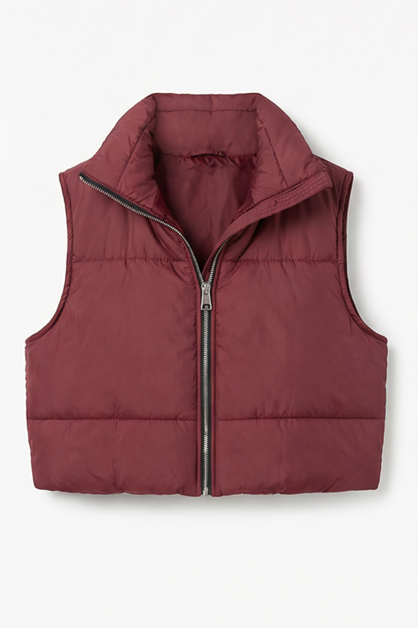 Doudoune sans manche Bordeaux