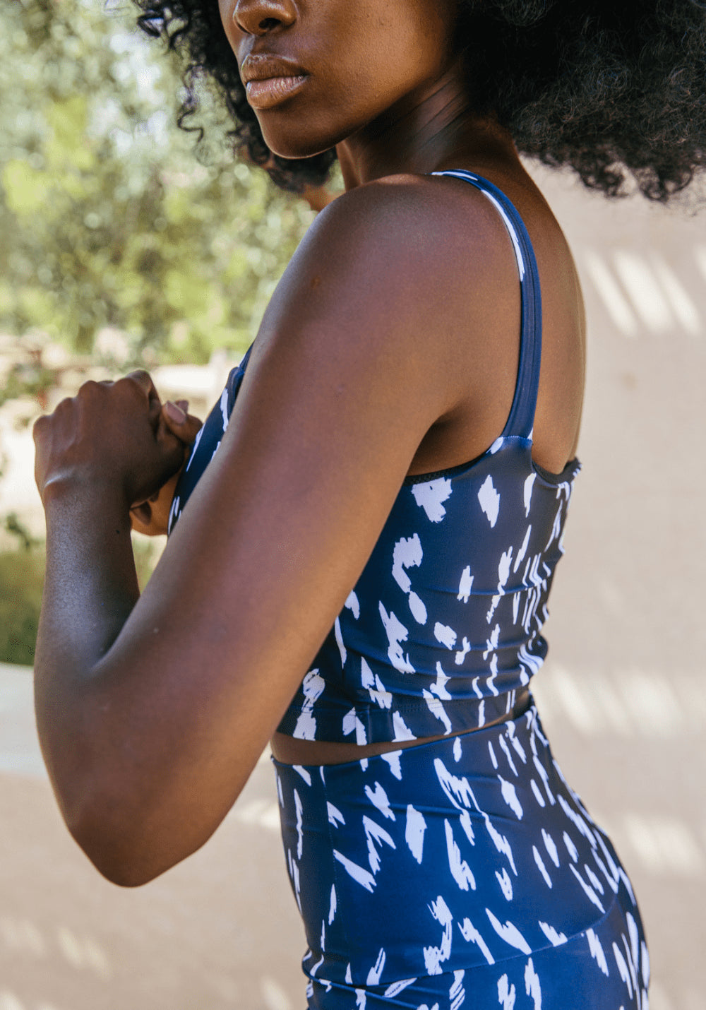 ALEX Chakra blue and white BRA