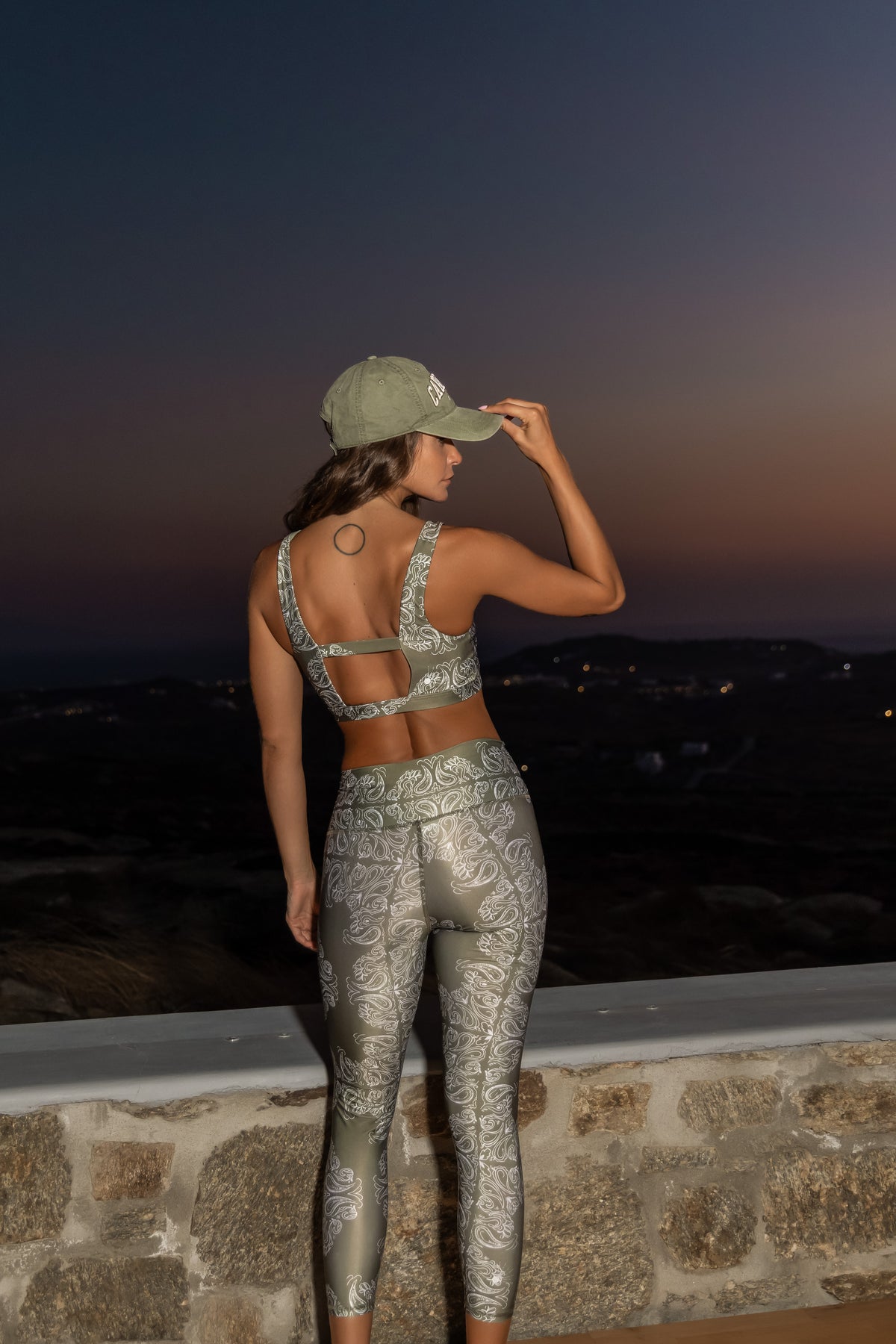 Legging VANILLE - Bandana kaki