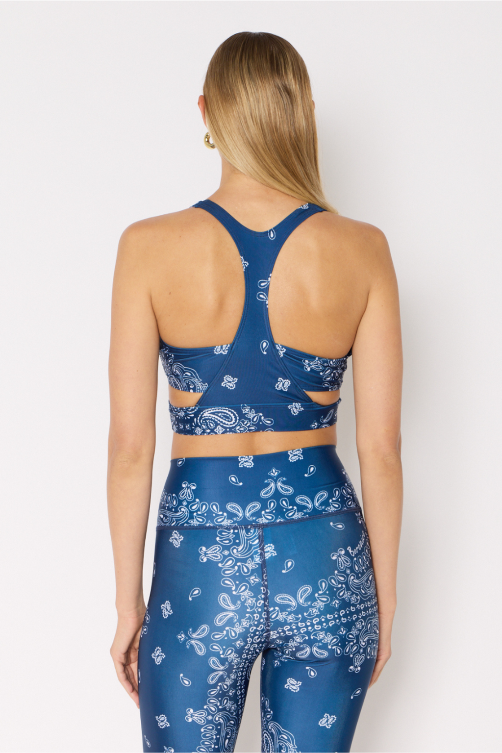 LAURIE BLUE BANDANA BRA