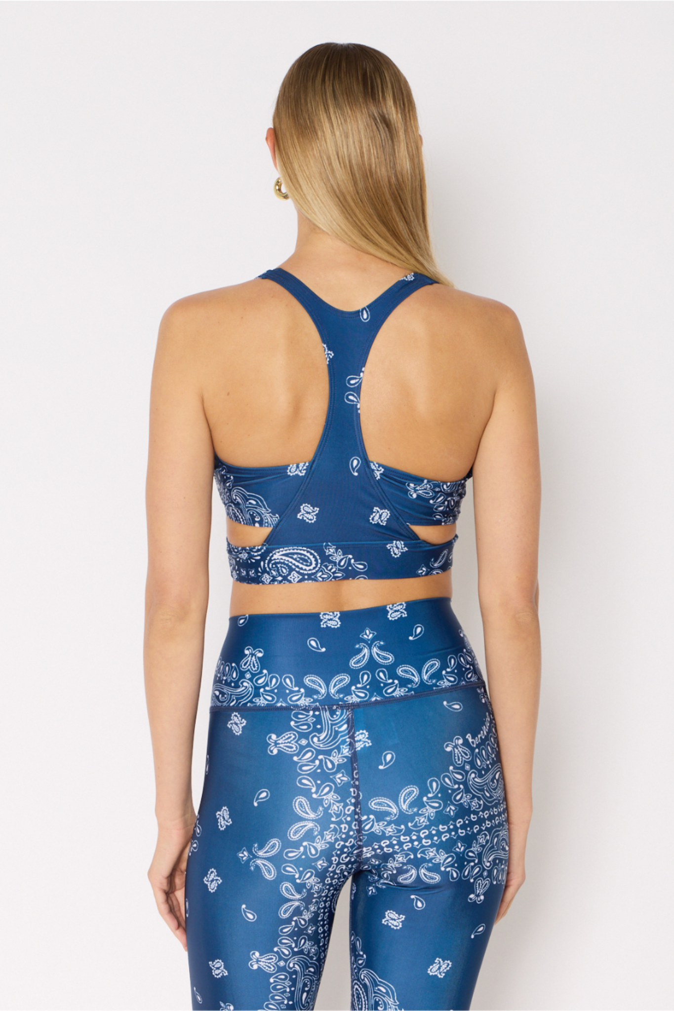 LAURIE BLUE BANDANA BRA