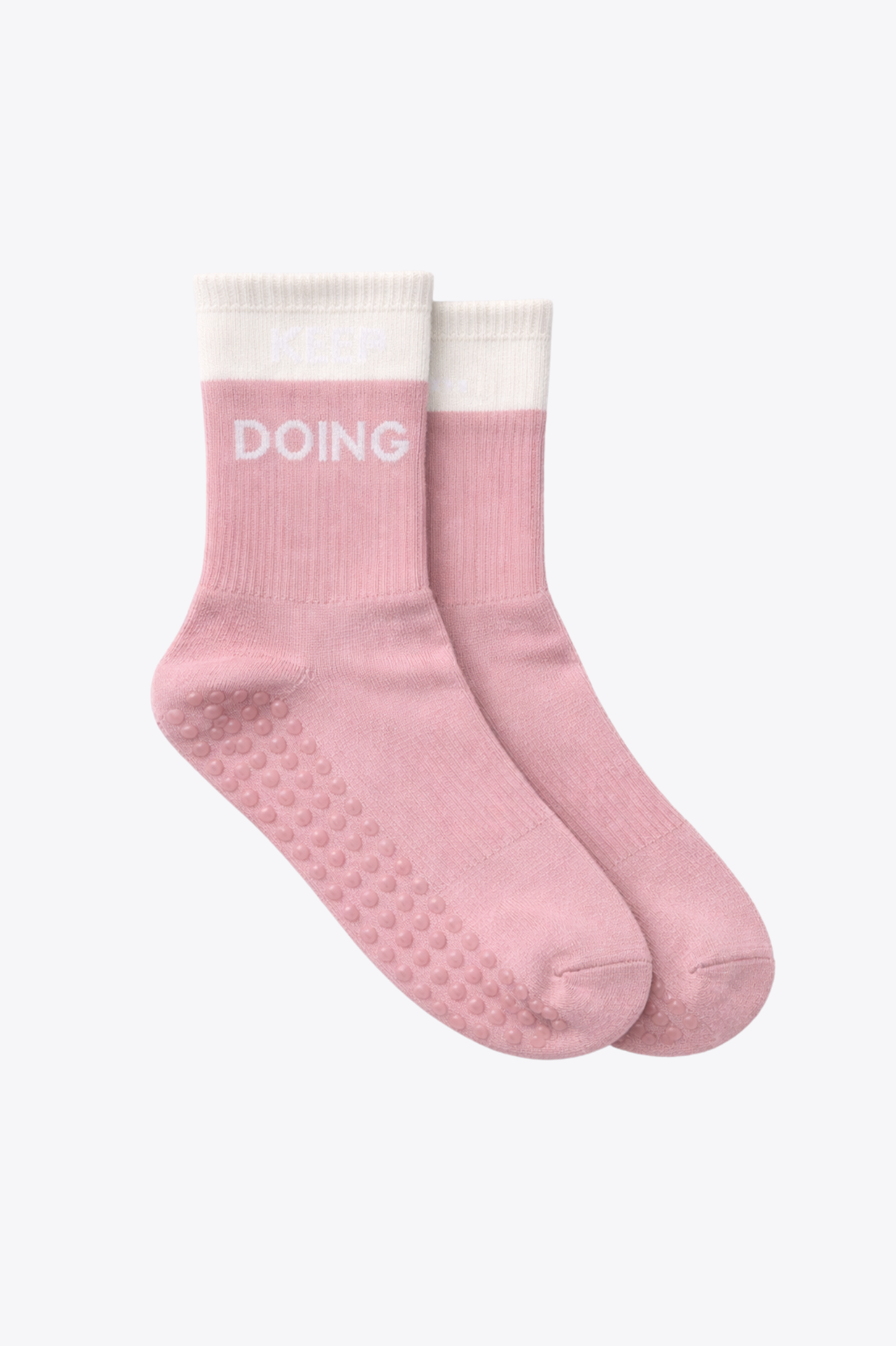 CHAUSSETTES roses & jaunes