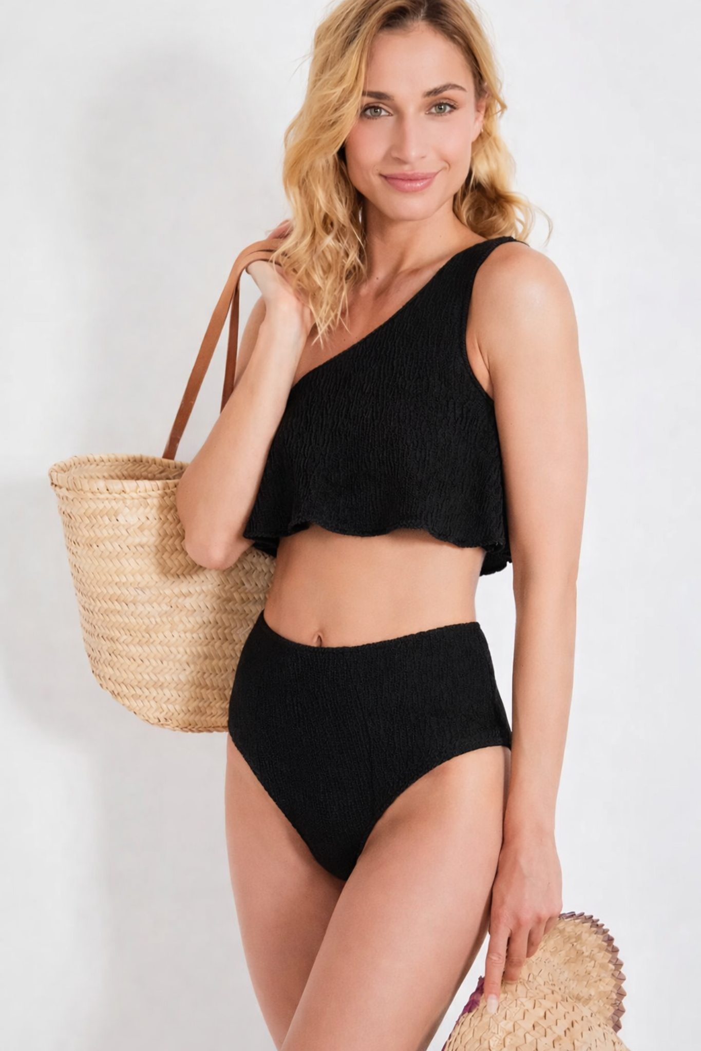 BAS DEUX PIÈCES HANNAH TAILLE UNIQUE Noir