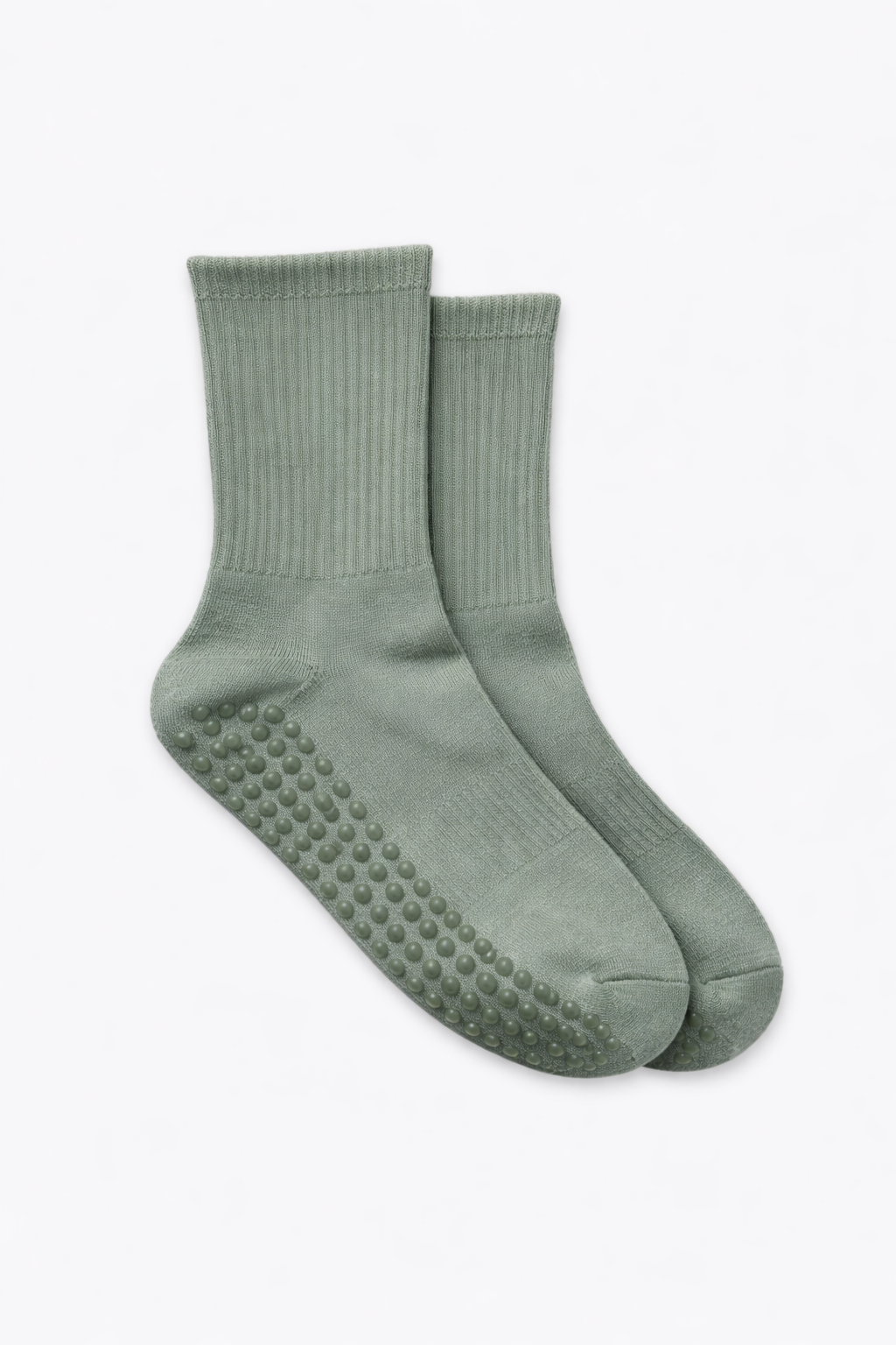 CHAUSSETTES unies vertes