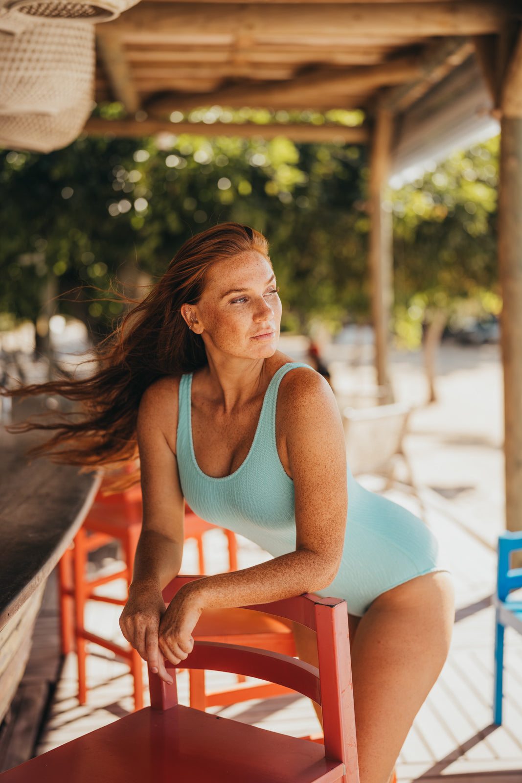 UNE PIÈCE PEPA TAILLE UNIQUE Turquoise