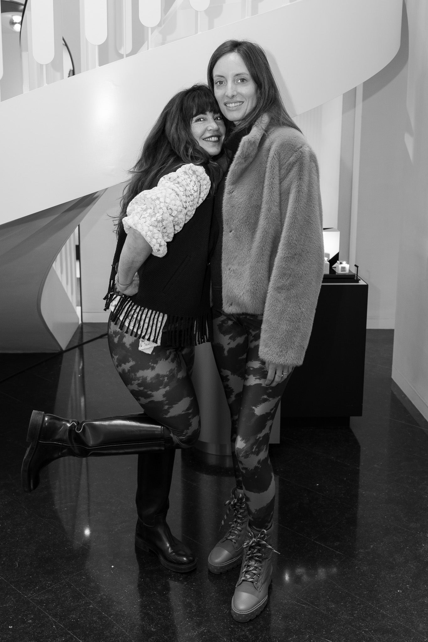 Legging VANILLE motif animalier - Marron