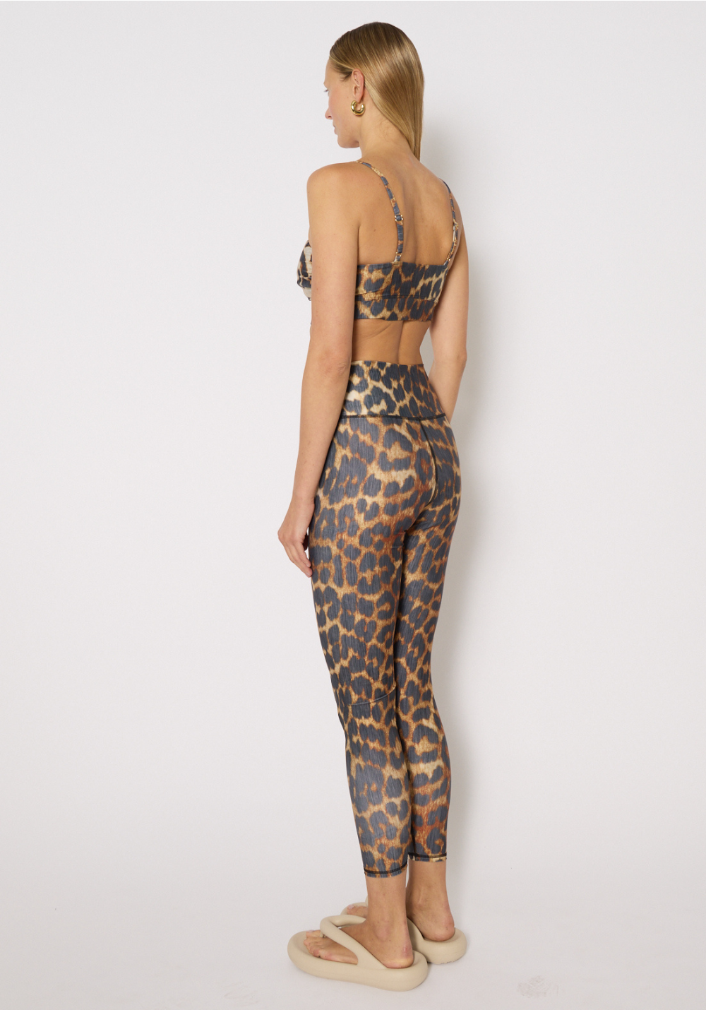 Berenice Leopard Flower Leggings