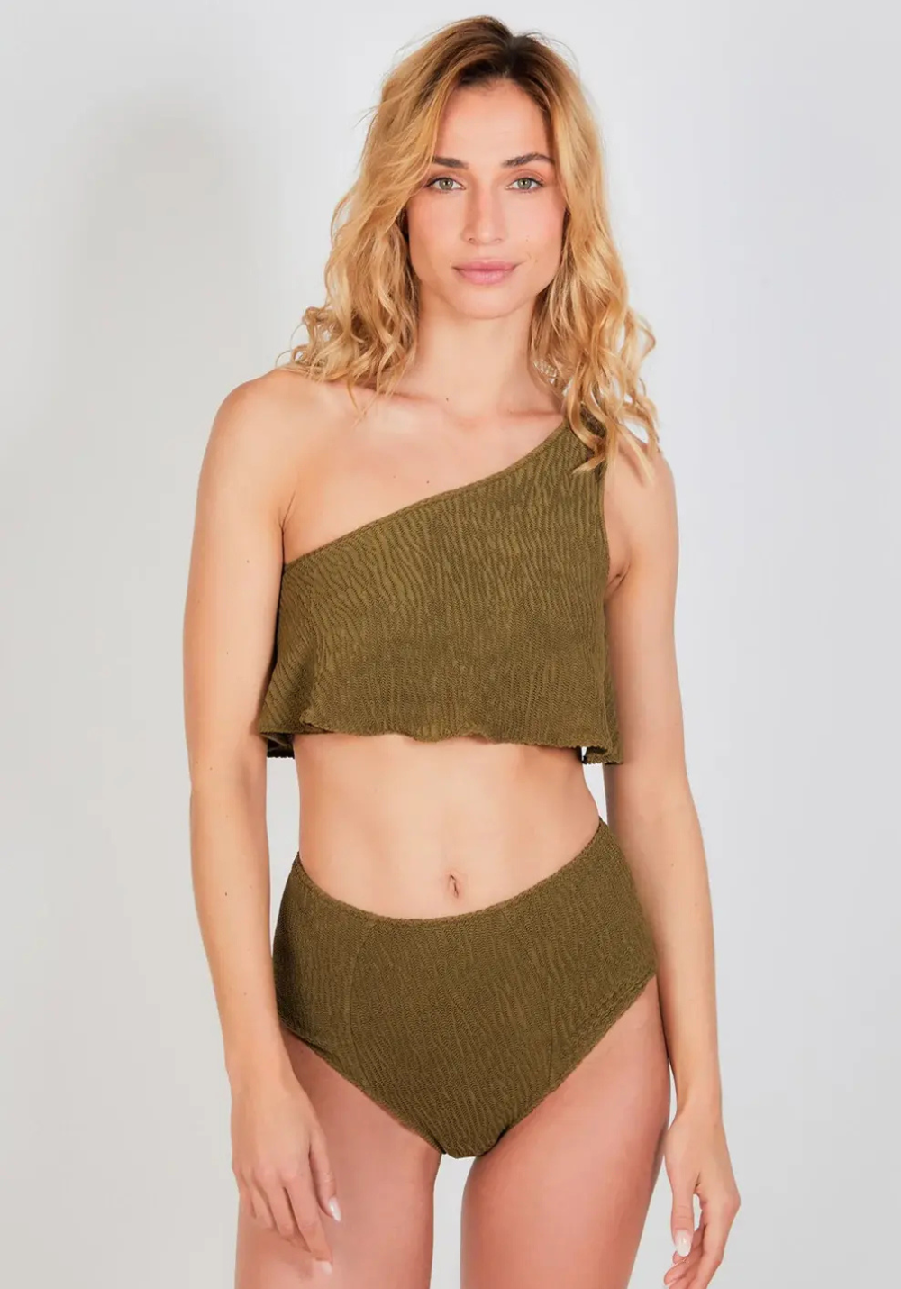 HANNAH TWO PIECE TOP ONE SIZE Khaki