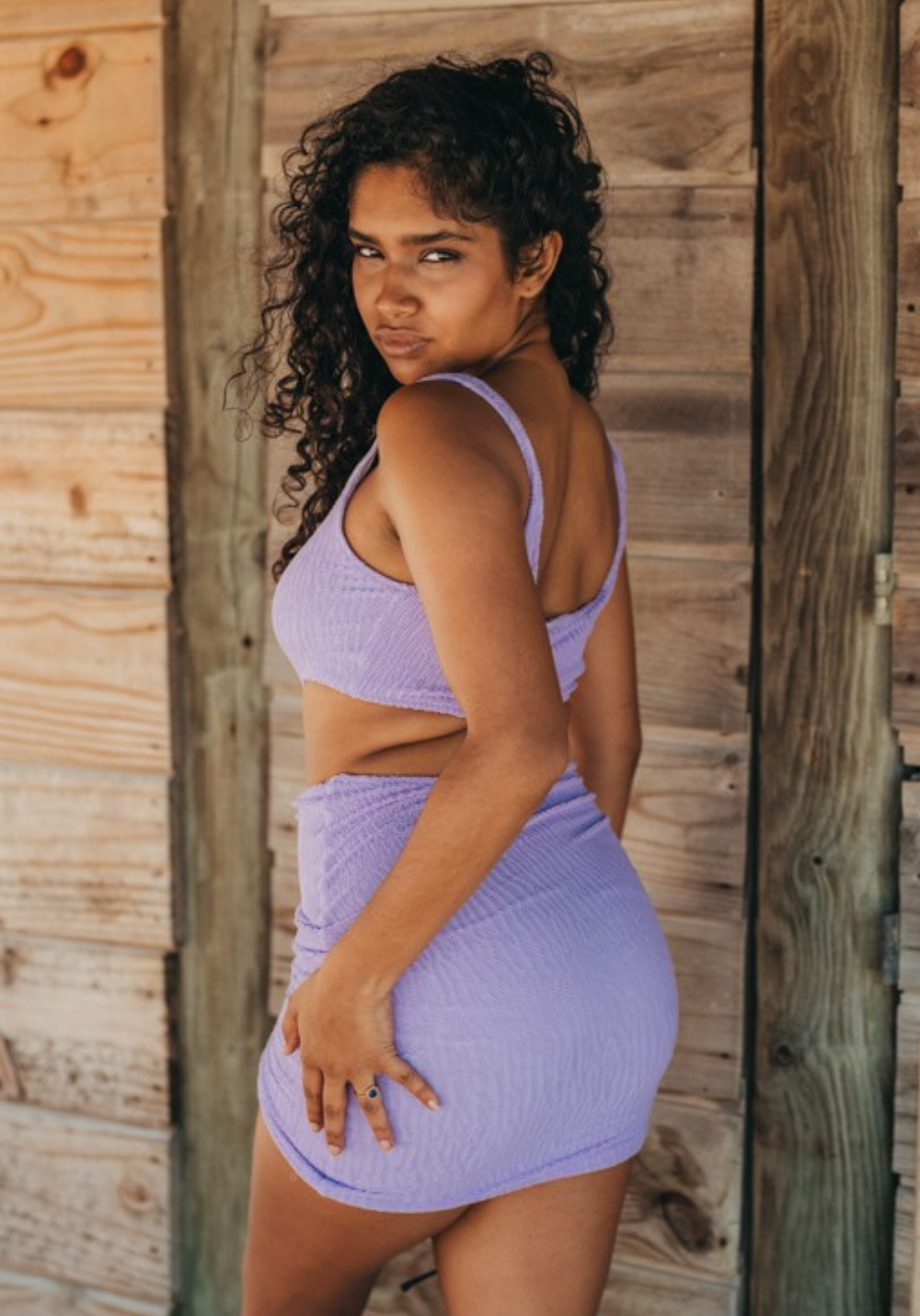 ROBE FAYE Violet