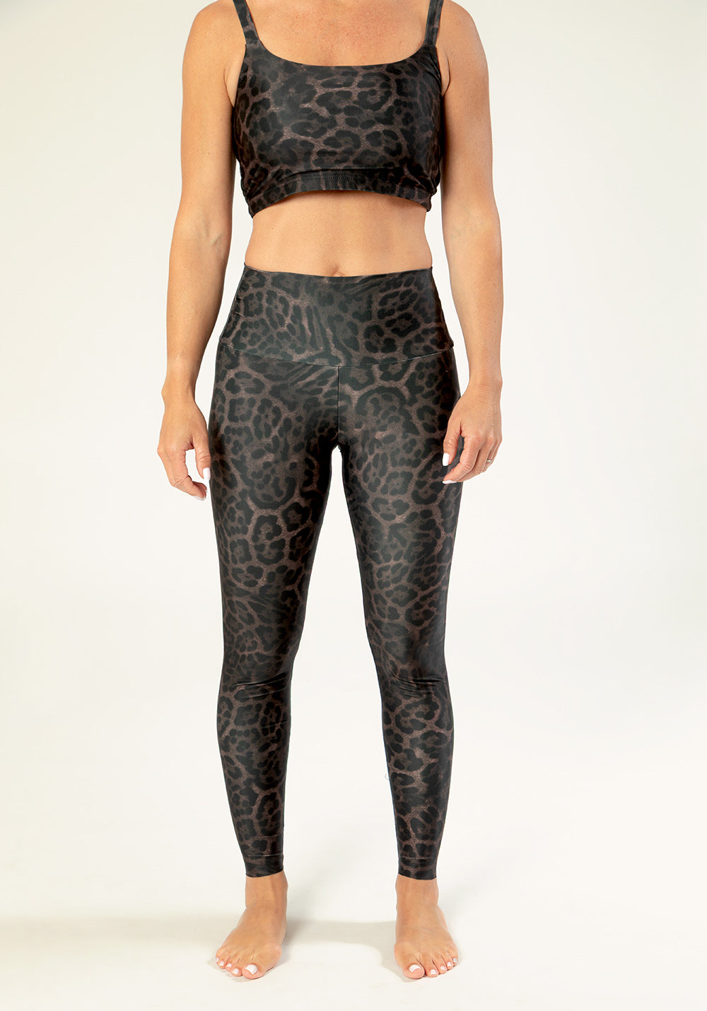 VANILLA LEGGINGS Brown Panther