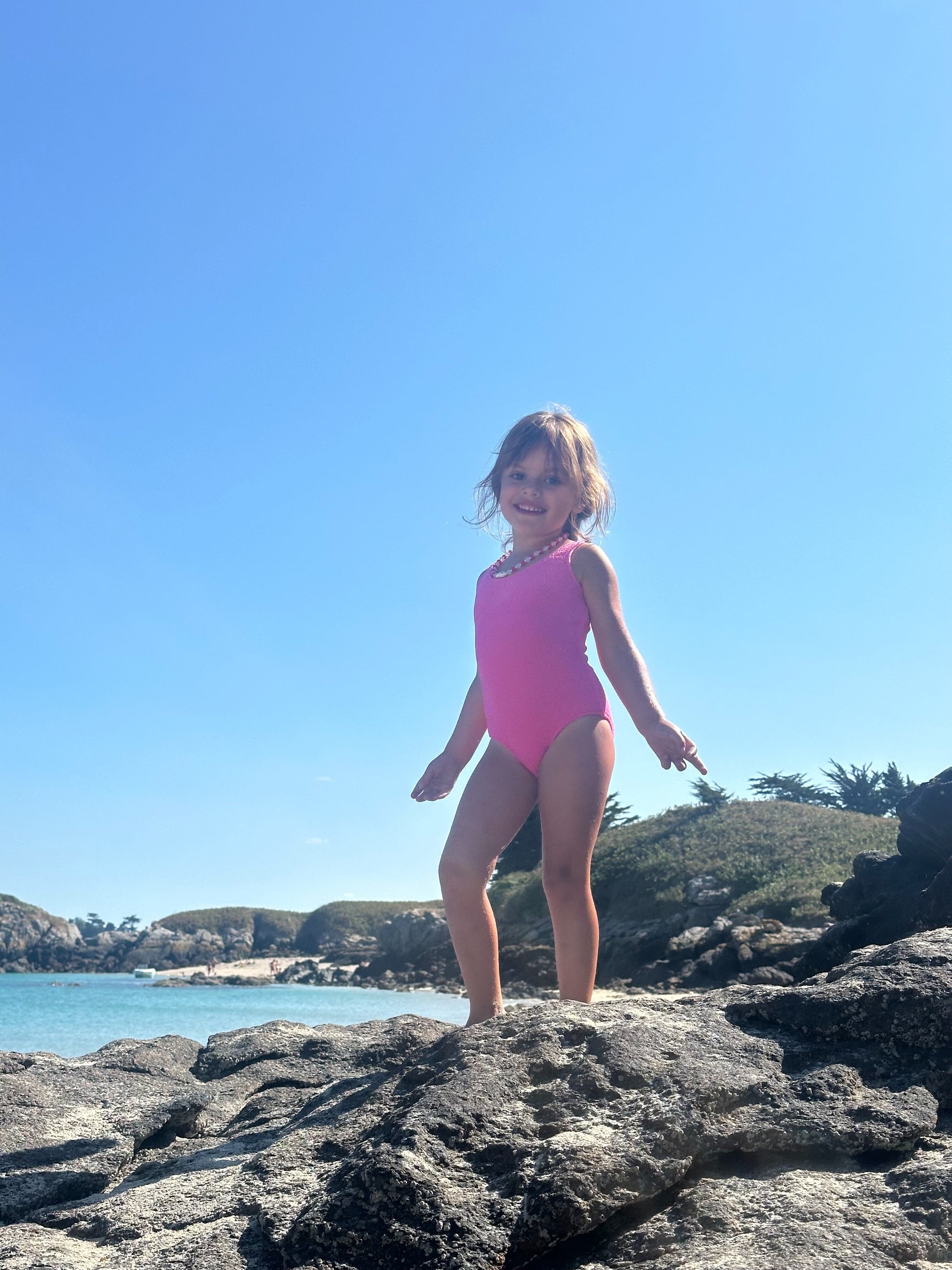 Maillot kids PEPA - Rose