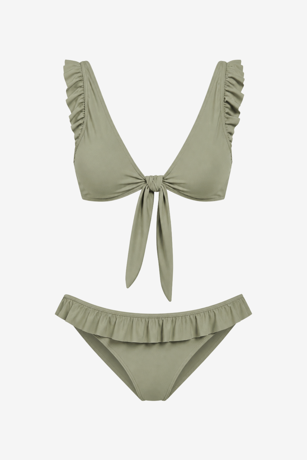 MELISSANDRE Kaki TWO-PIECE TOP