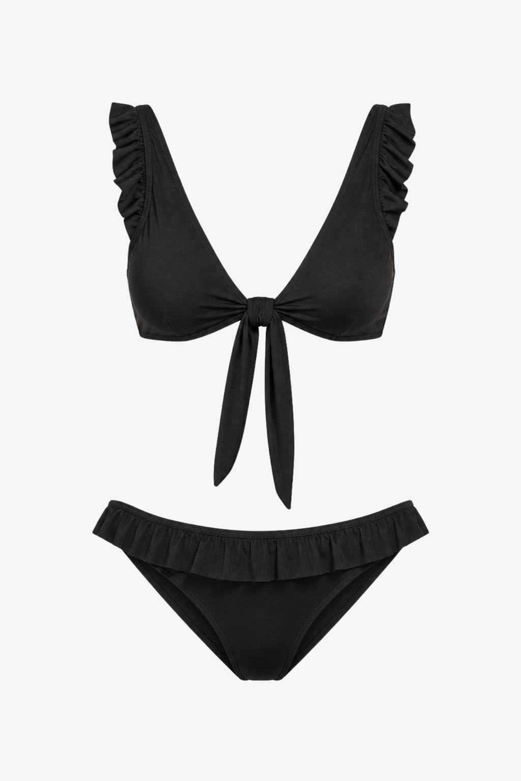MELISSANDRE TWO PIECE STOCKINGS Black