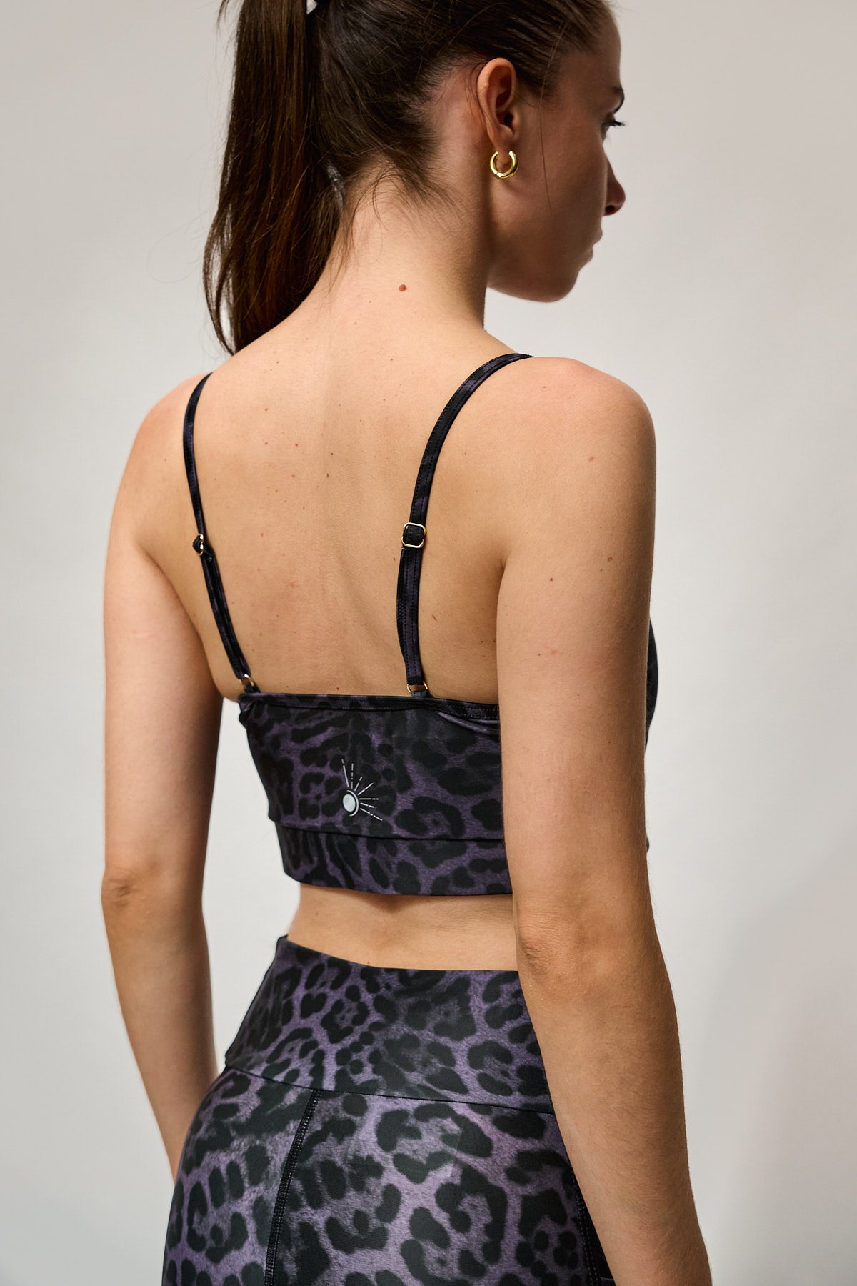 Brassière ALICE - Panthère violet