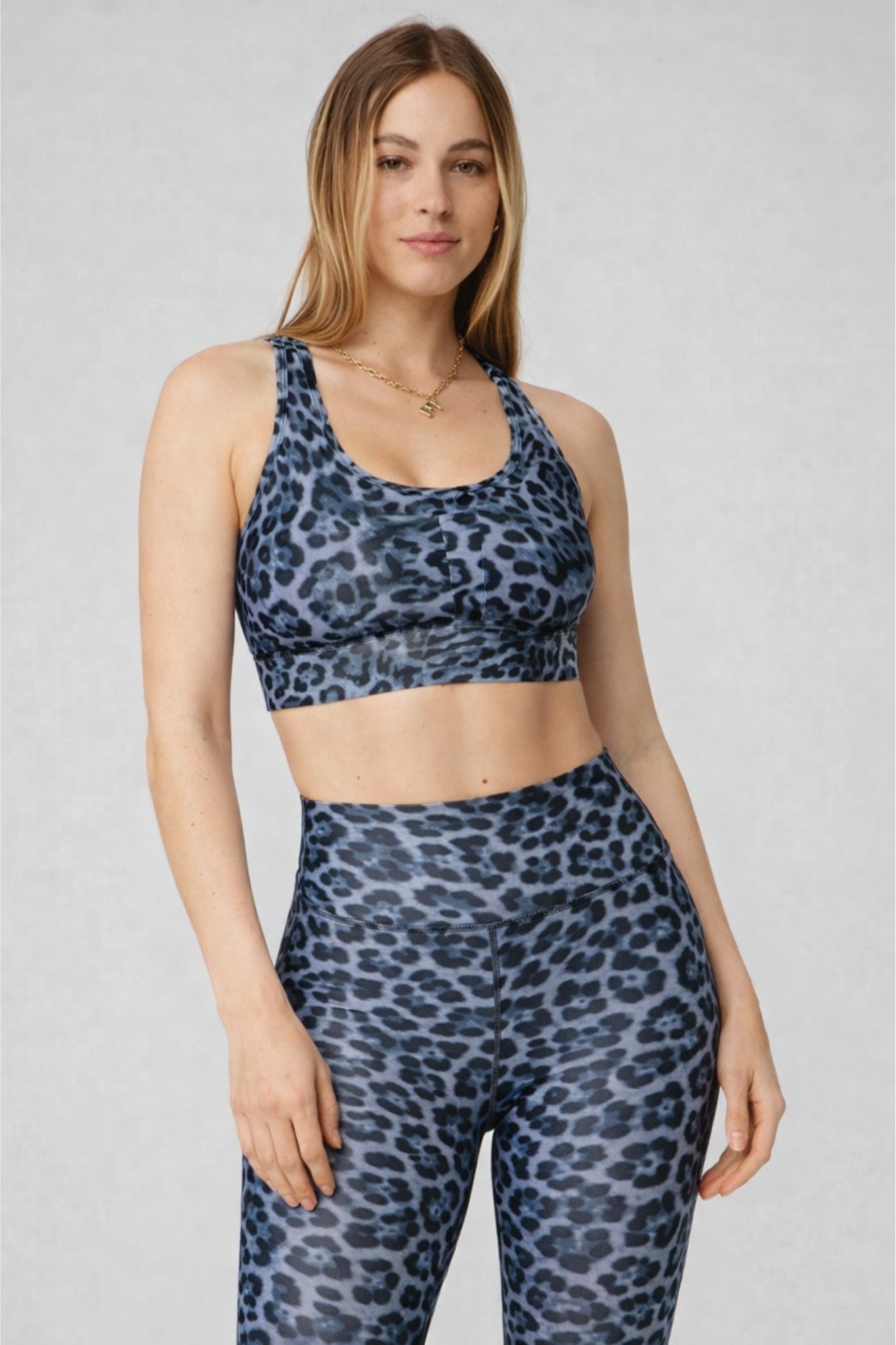 Brassière GABRIELLE - Panthère bleue