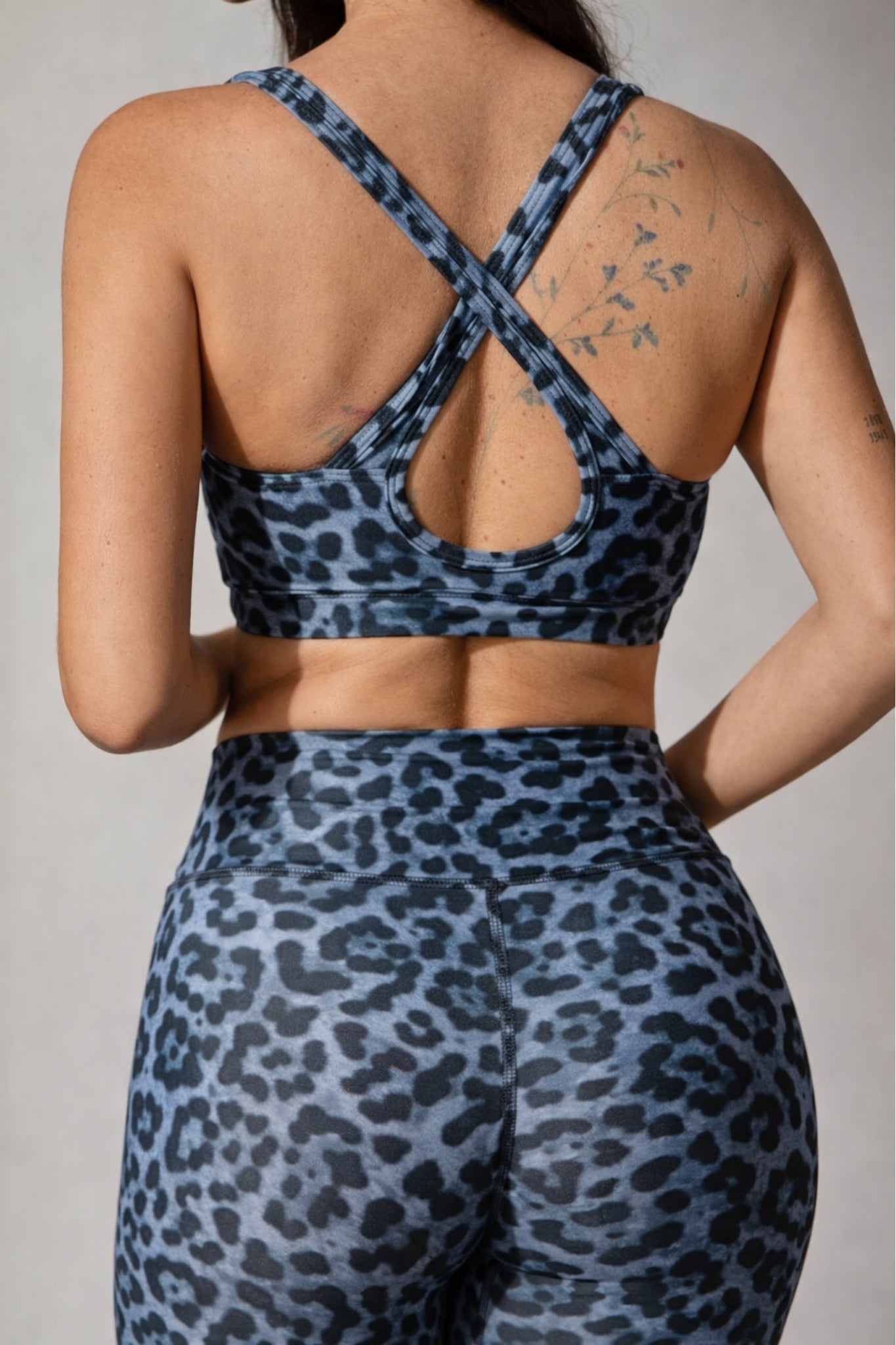 Brassière GABRIELLE - Panthère bleue