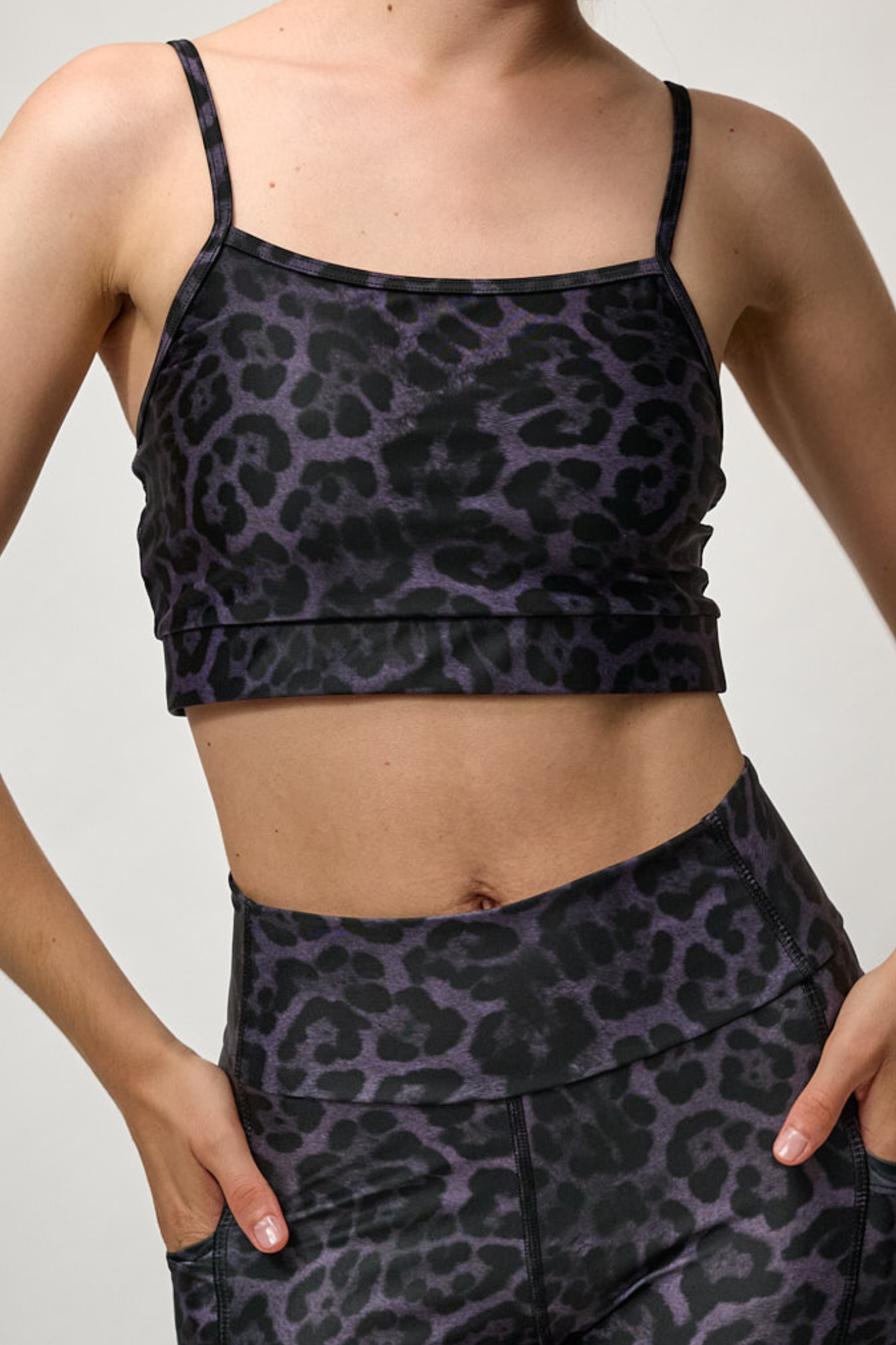 Brassière ALICE - Panthère violet