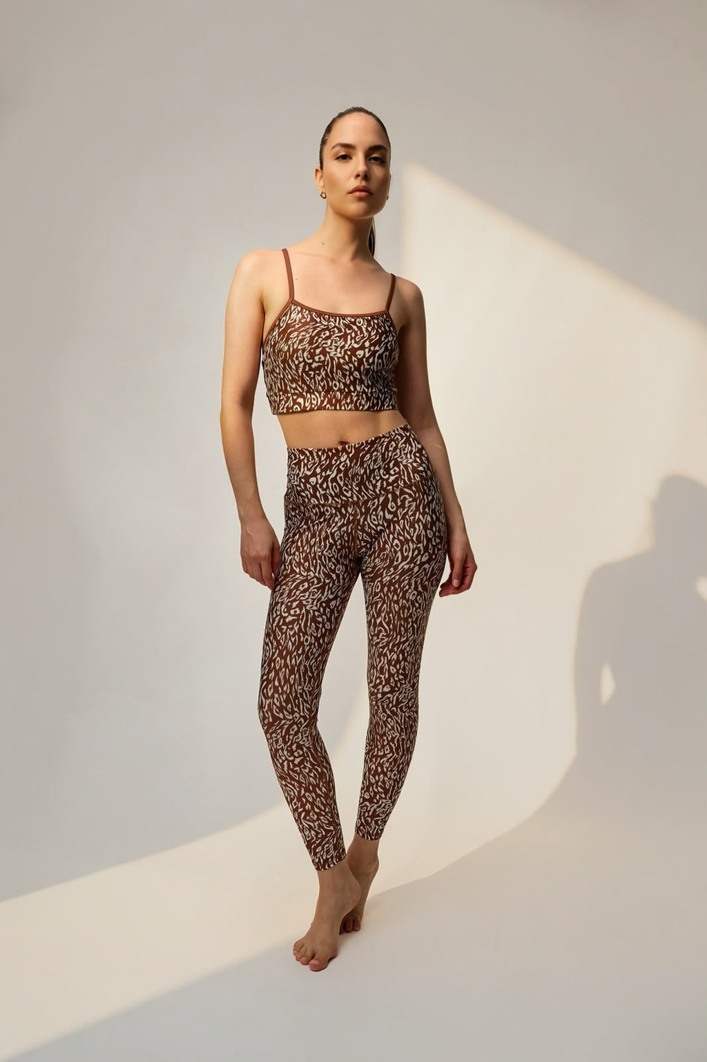 Legging VANILLE - Chakra daim camel