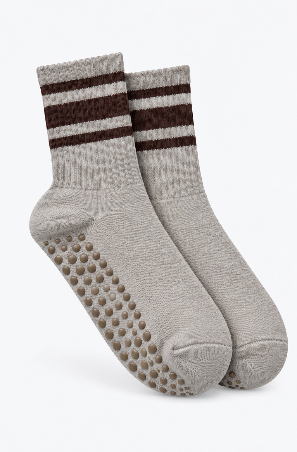 Gray high socks