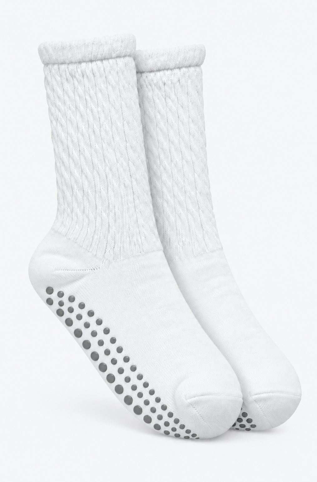 Gray high socks
