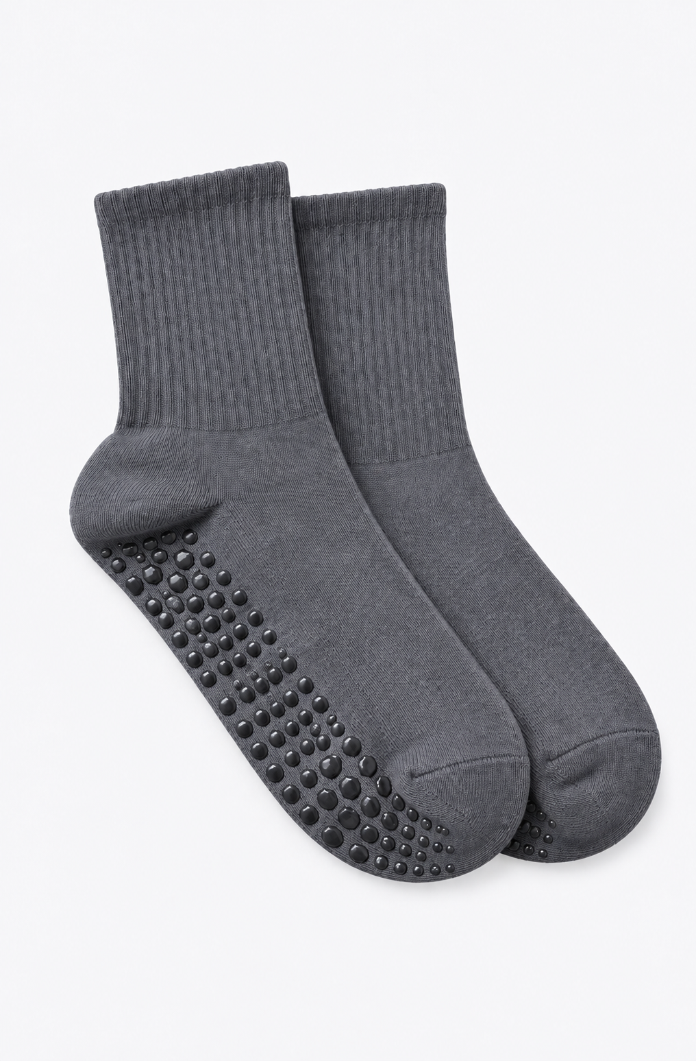 Gray high socks